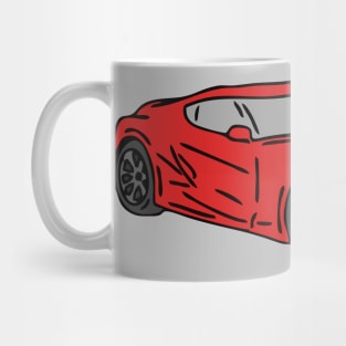 side sport car Mug